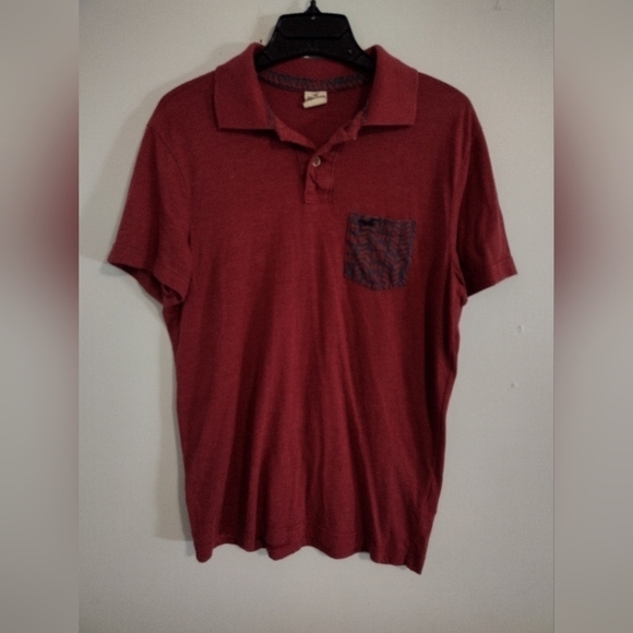 Hollister Other - 𝅺hollister Polo Shirt Size Medium Color Red